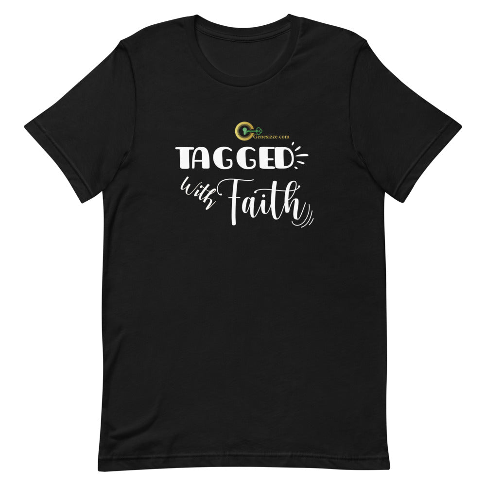 Tagged With Faith t shirt