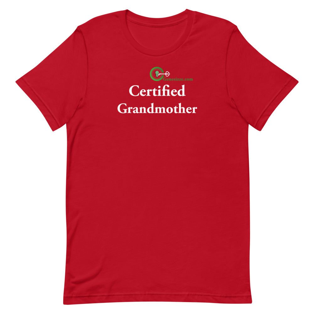 Certified Grandmother t-shirt